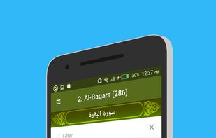 Holy Quran for Android screenshot 1