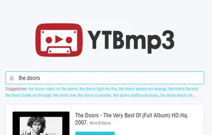 Ytbmp3 search doors