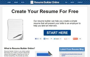 Resume Builder Online screenshot 1