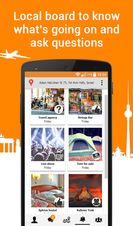 See what's going on around you, buy and sell travel equipment, ask questions, get recommendations