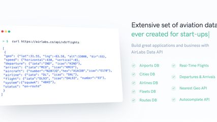 AirLabs API screenshot 1