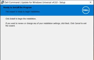 Dell Command Update screenshot 1