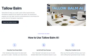 Tallow Balm screenshot 1