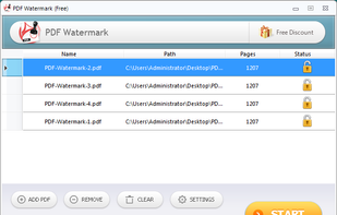 PDF Watermark screenshot 1