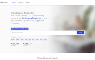 GetCompanyDetails.com screenshot 1