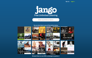 Jango screenshot 1
