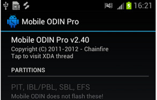 Mobile ODIN screenshot 1