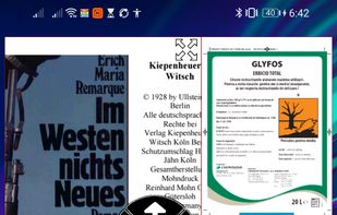 Unlimited number of documents on your home screen. Large size or small shortcuts.