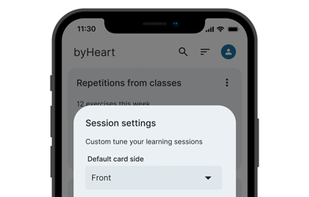 byHeart screenshot 3