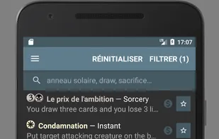MTG Search / Scanner / Deck Builder screenshot 1
