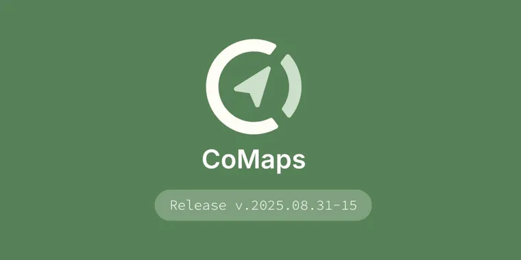CoMaps adds CarPlay, time-based routing, address editing, and map updates image