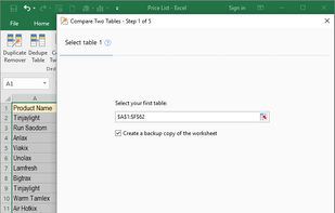 AbleBits Duplicate Remover screenshot 1