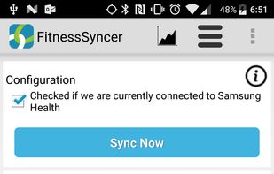 FitnessSyncer screenshot 1