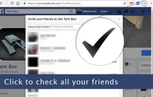 Invite All Friends on Facebook screenshot 1