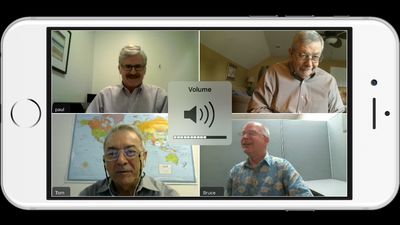 Video Conferencing on an iPhone