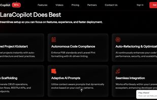 LaraCopilot Features