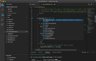Visual Studio Code screenshot 1