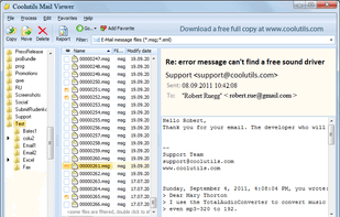 CoolUtils Mail Viewer screenshot 1