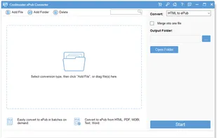 Coolmuster ePub Converter screenshot 1
