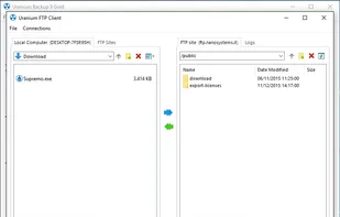 Uranium Backup screenshot 1
