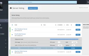 UpCloud screenshot 1