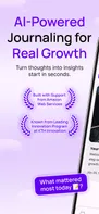 AI-Powered Journaling for Real Growth.