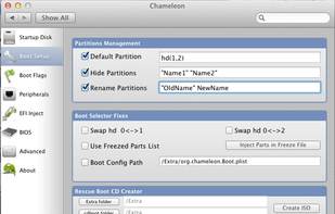 Chameleon Preference Pane screenshot 3
