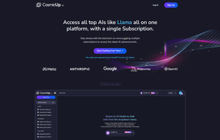 Homepage Cosmicup.me