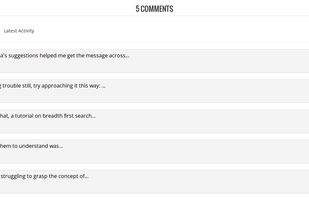 Collapsed discussions.