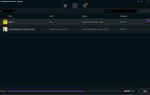 TunesMake Deezer Converter  screenshot 1