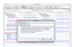 Preview Sync before applying changes to disk