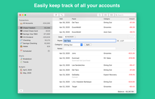 All accounts in one place