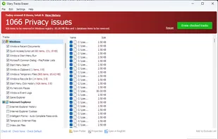 Glary Tracks Eraser screenshot 1