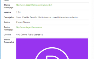 What Wordpress Theme Is That? screenshot 1