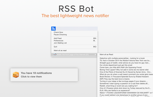 RSS Bot screenshot 2