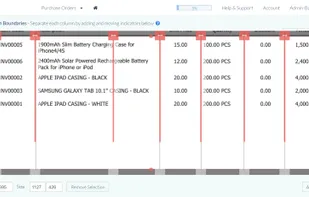 Tabular Data Parsing