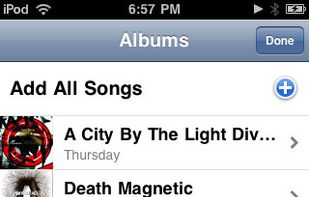 Swiper Music Player screenshot 1