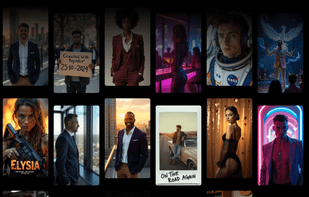 Examples of content generated with Repixart