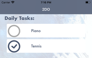 2Do - Create a Habit screenshot 1