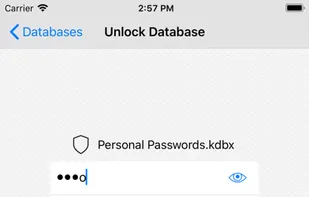 KeePassium screenshot 1