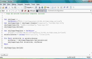 VbsEdit screenshot 1