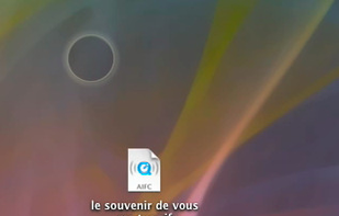 Circle in top corner ready for a drop copy.