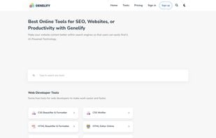 Homepage