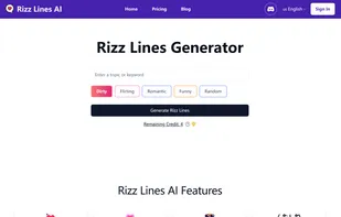 Rizz Lines AI screenshot 1