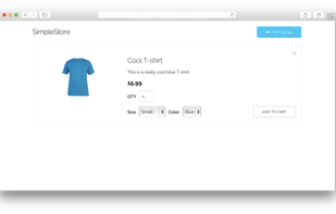 SimpleStore screenshot 1