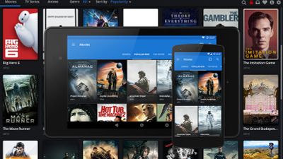 Popcorn Time desktop and android (tablet and smartphone)