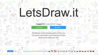 Draw Best (drawing game) / LetsDrawIt