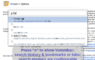Vimium-C screenshot 1