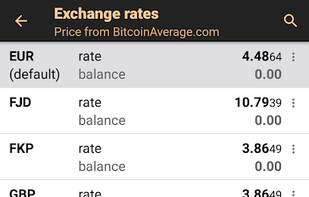 Bitcoin Wallet screenshot 3
