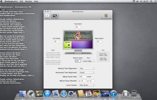 DesktopLyrics screenshot 2